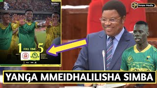 🔴live Msikie WAZIRI MKUU bungeni leo Akubali YANGA namba Moja 5Mmeidhalilisha SIMBA [upl. by Sirrap]