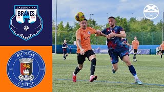 WHAT A GOAL Caledonian Braves vs Boness United  Match Highlights [upl. by Einreb]