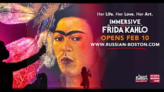 FRIDA Immersive Dream Exhibition in Boston [upl. by Akiras]