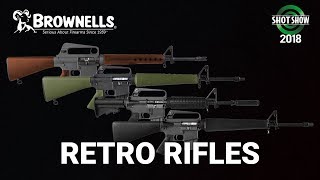 Brownells Retro Rifles  SHOT Show 2018 Day 1 [upl. by Sesylu96]