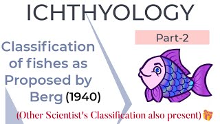 Part22 LastClassification of Fishes as Proposed by LSBerg IchthyologyMscBscMullerRegan [upl. by Nereen379]