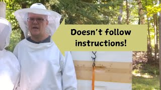 Why ALL beekeepers MUST follow directions to ensure the survival of their bees [upl. by Llyrrad878]