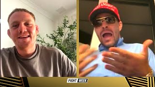 Jack Della Maddalena responds to Colby Covington Hopefully Leon sends him into retirement [upl. by Nimsaj]