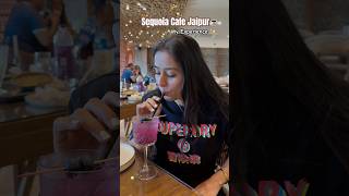 SEQUOIA CAFE in Jaipur ☕️✨ foodvlog minivlog travelvlog jaipurvlog croissant ytshorts trend [upl. by Dorothi]