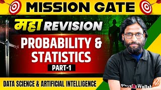 Probability And Statistics Part1  Maha Revision  GATE Data Science and Artificial Intelligence [upl. by Trotta]