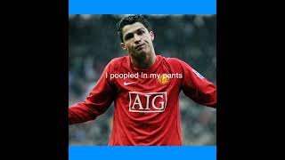 I just pood in my pants woo ronaldo messi memes shorts [upl. by Sada]