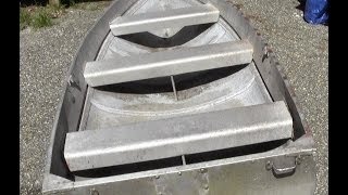 How To Repair Aluminum Boat Seams Tears and Holes with Super Alloy 5 and an Oxyacetylene Torch [upl. by Xer461]