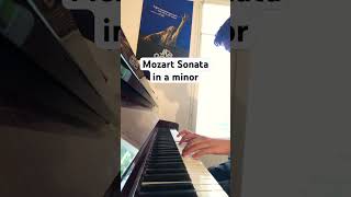 Mozart Sonata in A minor [upl. by Ailla]