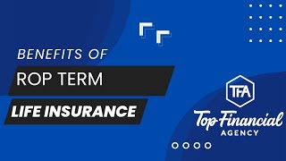 What is ROP Term Life Insurance [upl. by Masterson]