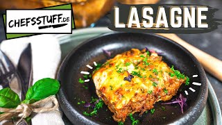 Selbstgemachte Lasagne  so einfach gehts von den NudelplattenBechamel bis hin zur Hackfleischsoße [upl. by Anner]