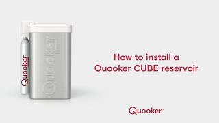 How to install a Quooker CUBE reservoir [upl. by Ttayw]