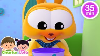 Fun Song Mix Sneezing Song 🐰 🤧  More Kids Songs 🎵  Dance Songs for Toddler CharlieLola [upl. by Figge]