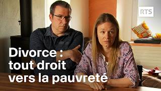 Divorce  la fin du mariage le début des dettes  RTS [upl. by Ardnaiek]