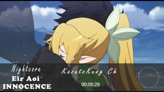 Nightcore  INNOCENCE 「Sword Art Online OP 2」 [upl. by Harutak214]