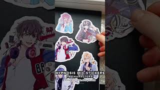 ALL Hypnosis Mic characters Stickers [upl. by Araem]