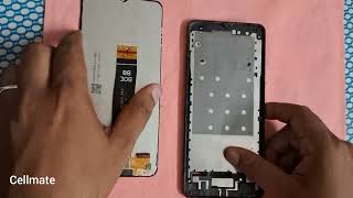 Samsung M02 Lcd replacement [upl. by Ymar418]