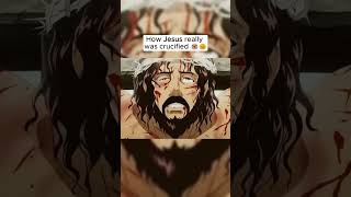 How Jesus REALLY was crucified god youtubeshorts bible [upl. by Ihcekn238]