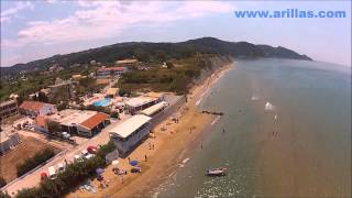 Arillas Beach aerial views 2013 [upl. by Ailimaj]