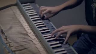 JSBach Invention 13 in A Minor BWV 784 on Clavichord [upl. by Glendon]