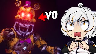 JUEGO TODOS LOS FNAF PERO SOY EL ANIMATRONICO FIVE NIGHTS AT FREDDYS SIMULATOR COMPLETO [upl. by Solracesoj]