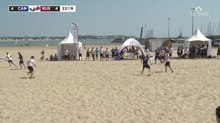 WCBU 2017  Canada vs Russia  Open  Ultimate frisbee [upl. by Erodasi]