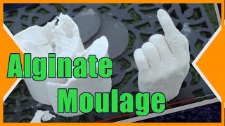 ALGINATE POUR LE CORPS  MOULER UNE MAIN [upl. by Ylekalb565]