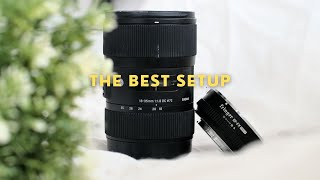 my perfect lens setup for fujifilm  Fringer EFFX Pro ii  Sigma 1835 [upl. by Koblick]