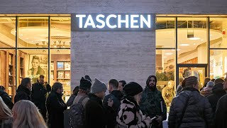 TASCHEN Store Berlin The opening with Peter Lindbergh [upl. by Ferriter798]