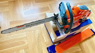 Husqvarna 592 XP Unboxing si Prezentare [upl. by Scarrow586]