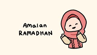 Amalan ramadhan  ghirra voice over ✨🌷 [upl. by Eedoj912]