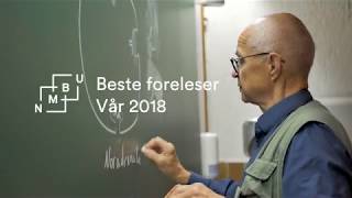 Beste foreleser vår 2018  Nils Eivind Søli [upl. by Eixor]