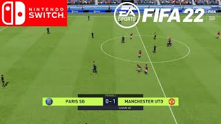 FIFA 22 Nintendo Switch™ Legacy Edition Gameplay 1080p 60FPS [upl. by Ecirtael571]