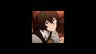 Slowedsped up audios cus Dazai is so pretty timestamps❤️‍🩹 [upl. by Aihsenek57]