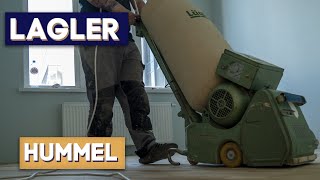 Lagler Hummel Как шлифовать паркет без пыли [upl. by Bergen]