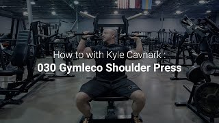 HOW TO USE GYM MACHINES Plate Loaded Shoulder Press [upl. by Nalat]