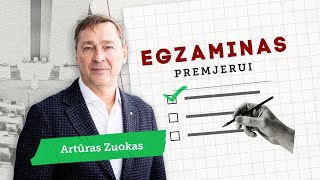 „Egzaminas premjerui“ AZuokas įsitikinęs – šiandien proto poreikis politikoj nėra pats didžiausias [upl. by Catherin749]