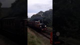 Fenchurch steaming up the hill into Oxenhope train steamtrain locomotive steamrailway [upl. by Irek611]