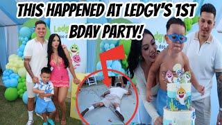 THIS HAPPENED AT LEDGYS BDAY PARTY [upl. by Annahtur769]