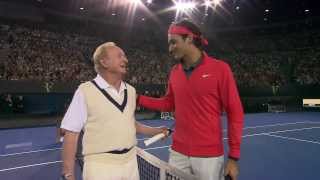 Wimbledon 1969 Semifinal  Rod Laver 1 vs Arthur Ashe 5 [upl. by Manon]