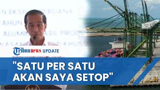 Langkah Tegas Jokowi Hentikan Ekspor Bahan Mentah Satu per Satu akan Saya Setop Silakan Gugat [upl. by Dickenson]