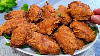 The Best Fried Chicken Wings Youll Ever Make You will be addicted 🔥😲 2 RECIPES [upl. by Hsina]