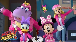 Be a Roadsterette  Music Video  Mickey and the Roadster Racers  disneyjr [upl. by Bradney]