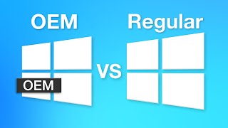 Windows OEM Version Whats the ACTUAL Difference [upl. by Lissie]