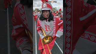 Raines Vikings Marching band marching in after halftime vs Ribault [upl. by Nilrem]