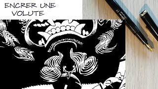 Comment dessiner une volute un élément décoratif  How to draw a volute [upl. by Nosdivad]