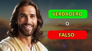 VERDADERO O FALSO 28 PREGUNTAS BIBLICAS Reto Biblico Divertido [upl. by Aleedis118]