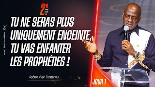 J1 TU NE SERAS PLUS UNIQUEMENT ENCEINTE TU VAS ENFANTER LES PROPHÉTIES  21j  Apôtre Yvan [upl. by Ellainad]