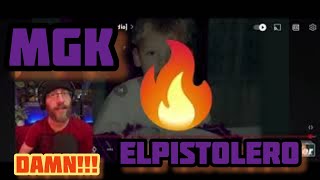 MGK El Pistolero Official AudioFirst Time Hearing  Reaction Holy💩🔥💯🔥❤️ [upl. by Amles314]