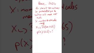 Bac  Calculer une probabilité avec une inégalité  Loi Binomiale 9c [upl. by Ebberta459]