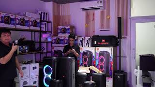 Thử Micro Alpha Works D2 vs JBL MICRO WIRELESS trên loa JBL PARTYBOX ULTIMATE 1100W [upl. by Fanchet]